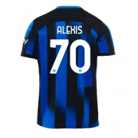 Pánský Fotbalový dres Inter Milan Alexis Sanchez #70 2023-24 Domácí Krátký Rukáv